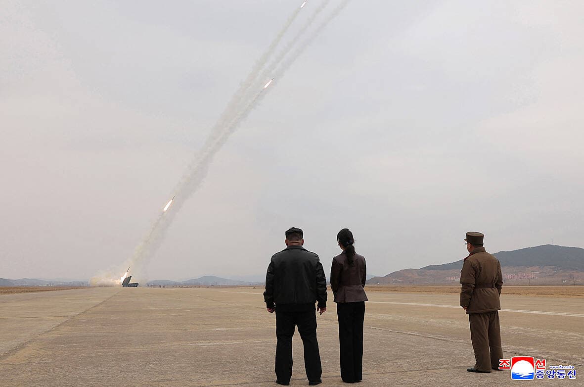 North Korea Rocket Tests 2026: Kim Jong Un and Daughter Kim Ju Ae Oversee 'Deadly Yet Attractive' Nuclear-Capable Launchers in Firepower Strike Drill